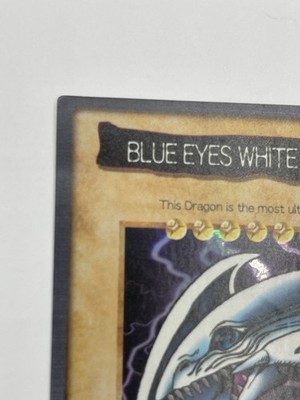 Yugioh bandai No.118 Blue Eyes White Dragon 1999 old school
