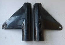 1 Paar rechts links MZ TS Scheinwerferhalter Lampenhalter DDR vorn NOS schwarz,
