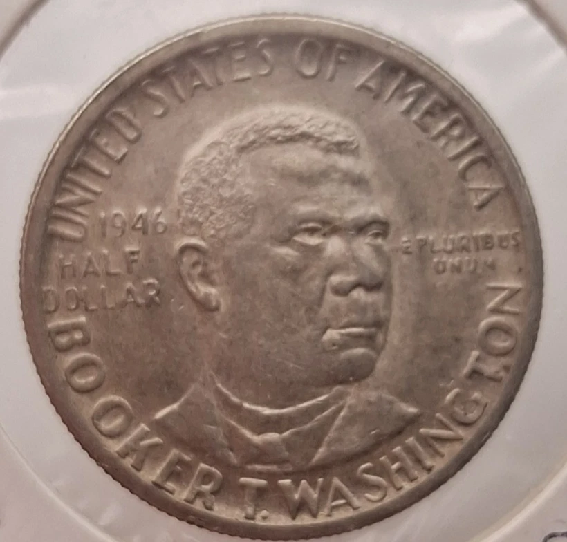 1946年ブッカー・T・ワシントン記念ハーフダラー銀貨 PCGS高鑑定 Booker T Washington Half for sale | eBay