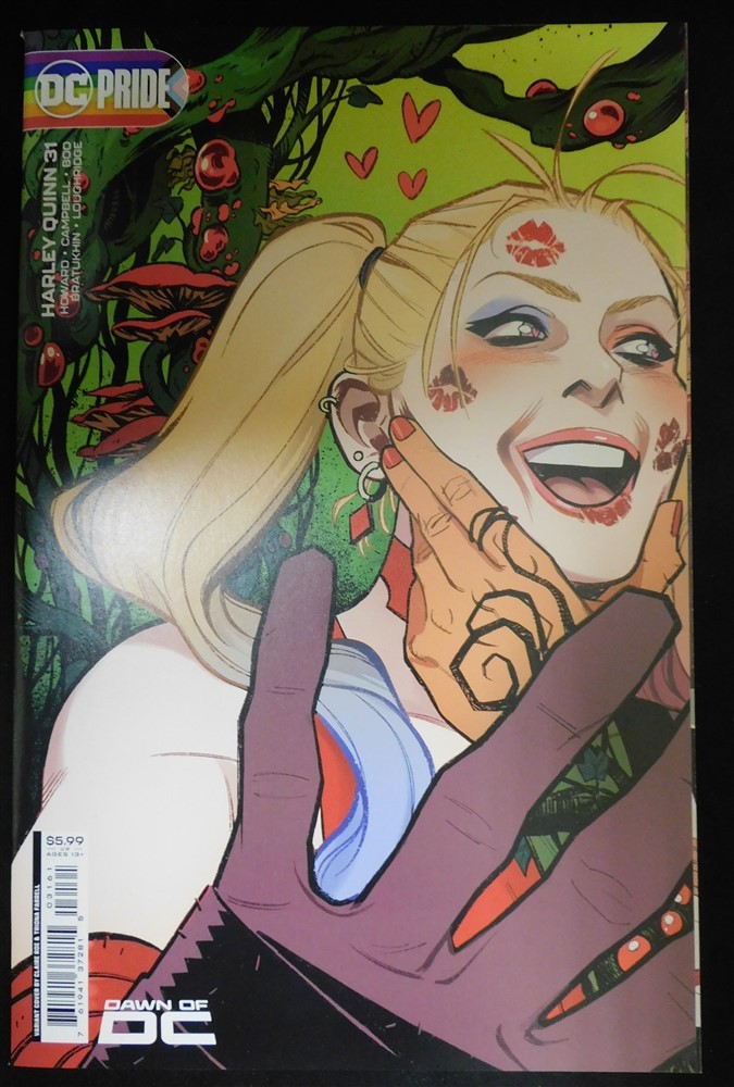 HARLEY QUINN 31 F DC VARIANT COMIC CLAIRE ROE TRIONA FARRELL HOWARD BOO 2023 NM