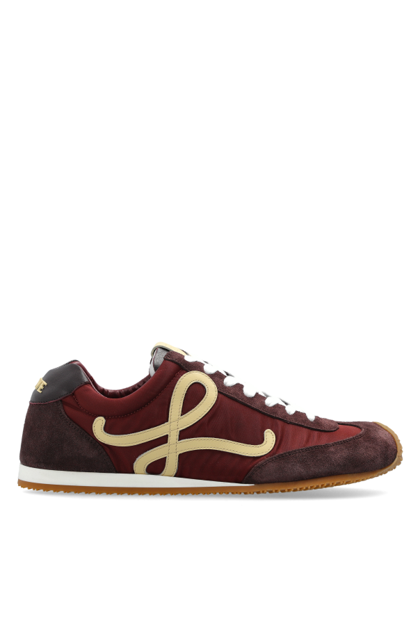 LOEWE Baller Runner 2.0 Copper Red/Vanilla Sneakers New