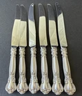 6 Chantilly by Gorham Sterling Silver Knives. 379g 8.75”