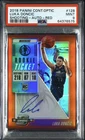 Luka Doncic 2018-19 Contenders Optic Rookie Red Auto PSA 9 #128 123/149