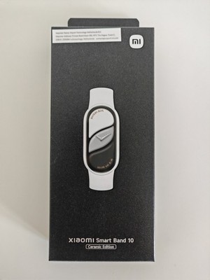Xiaomi Smart Band 10 Ceramic Edition Pearl White Fitness Tracker | Top Zustand!