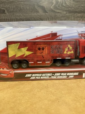 MATTEL DISNEY PIXAR CARS JERRY RECYCLED BATTERIES DIE-CAST 1:55 | eBay