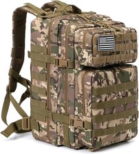 45L Military Tactical Backpack Large Army Molle Bag Rucksack 3 Day Assault Pack