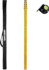 16-Foot Aluminum Grade Rod - 8Ths, 5 Sections Dual Sided Telescoping Leveling Ro