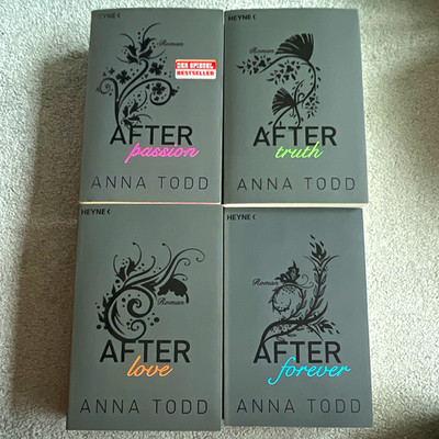 Heyne   Anna Todd After-Reihe Boxset 4 Bände (Passion Forever), TB, DE
