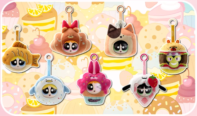 Powerpuff Girls ブラインドボックス 💡 Soap Studio x The Powerpuff Girls Pastry Factory Plush Ornament