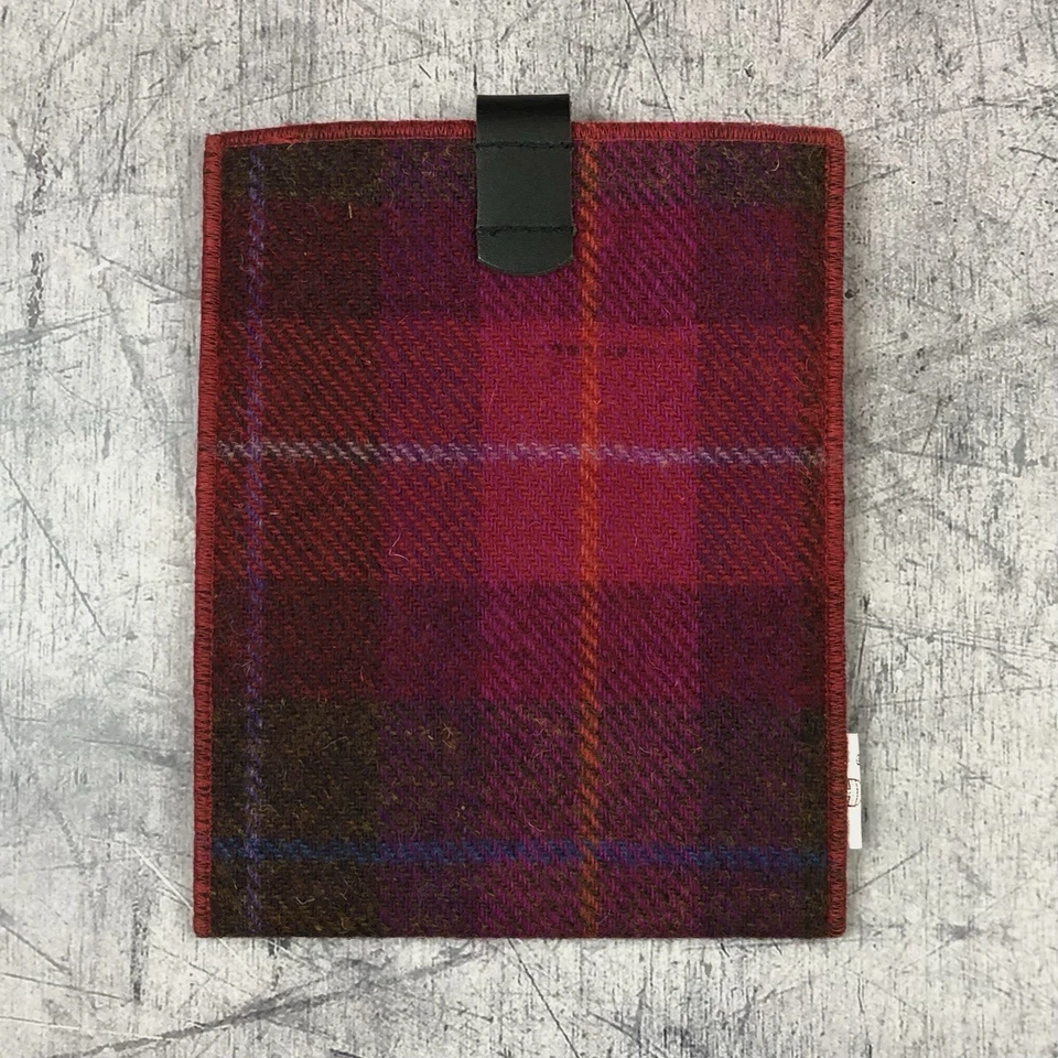 Harris Tweed Bertie Girl Centenary Label Plaid Multicolour Apple IPad MINI Case - Image 4 of 4