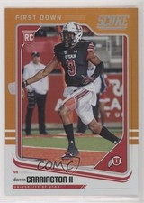 2018 Score Rookies First Down 9/10 Darren Carrington II #428 0f6