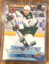 16-17 UD Hockey Series 2 UD Canvas Young Guns C224 Mike Reilly