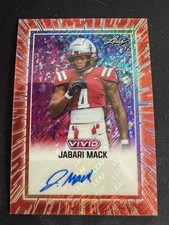 2025 Leaf Vivid Auto Jabari Mack #BA-JM1 /2