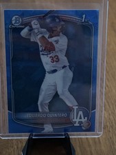 2025 Bowman Sapphire Edition - Chrome Prospects Eduardo Quintero #BCP-115 (RC)