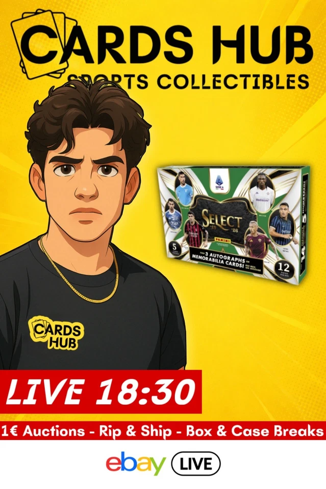 1€ START BOX BREAKS! 25/26 Select Serie A Hobby