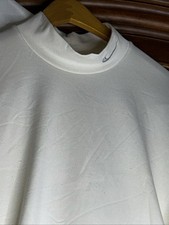 Nike Pro Combat Long Sleeve Medium White Dri-Fit Fitted Compression Shirt Soft