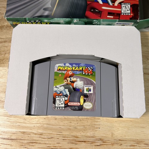 Mario Kart 64 (Nintendo 64 N64) CIB 100% Komplett In Box Getestet Original - Bild 2 von 14