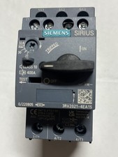 SIEMENS 3RV2021-4EA15 SIRIUS CIRCUIT BREAKER ...