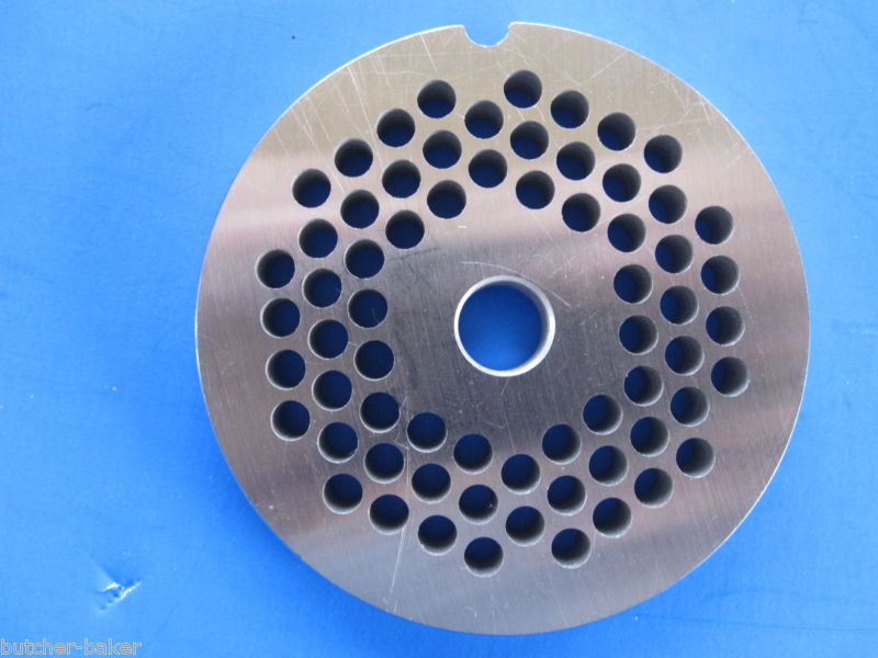 PICK YOUR SIZE #12 Meat Grinder Grinding Plates 2 3/4" diameter STAINLESS STEEL