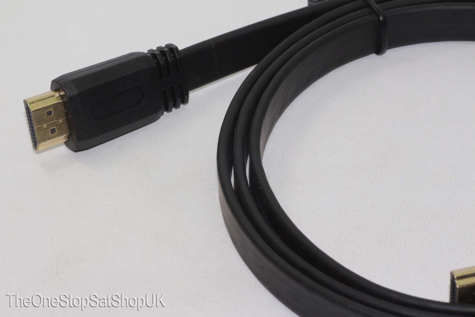 Thumbnail - 1.5m V 1.4 Vergoldet Flach Hdmi Kabel, High Speed Mit Ethernet, 3d,