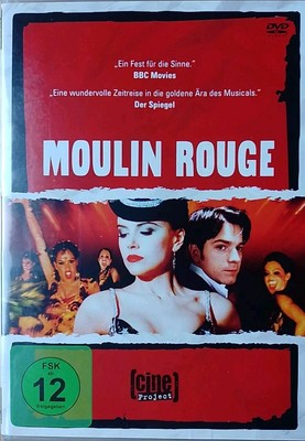 Moulin Rouge.DVD. Mit Nicole Kidman und Ewan McGregor 