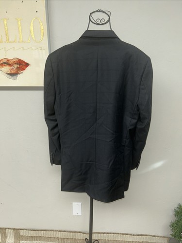 Pronto Uomo Men Black 2 Piece Suit 38S Jacket (A18) - Picture 2 of 19