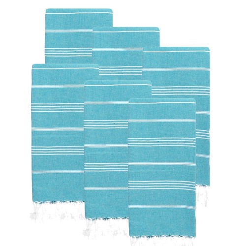 Turkish Beach Towel Set of 6 (38" x 71") | 100% Cotton Extra Large Turkish Towel - 第 95/249 張圖片