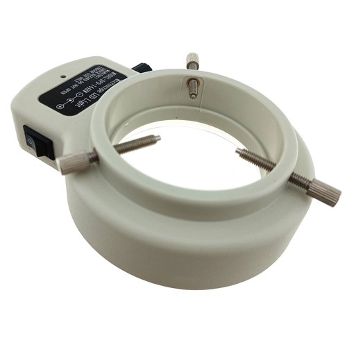 144 LED Ringlicht für Mikroskop Kamera Helligkeit einstellbar Illuminator Lampe - Bild 10 von 11