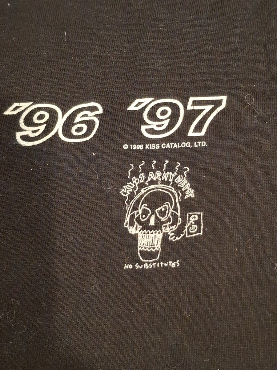 Vintage 1996 Tour Merch Kiss Alive Worldwide I Got The Best Band T