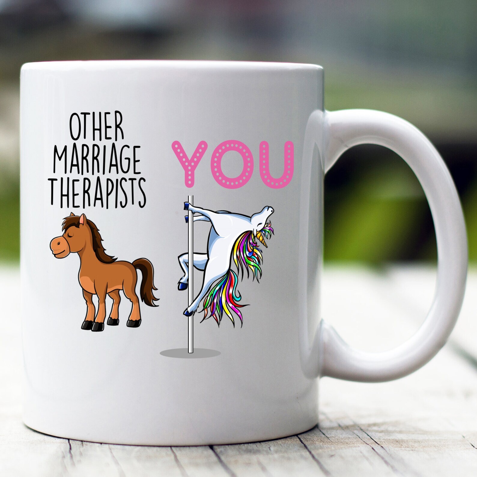 Marriage Therapist Gift Marriage Therapist Mug Marriage Therapist Funny Unicorn