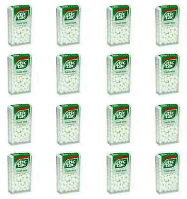 Pack Of 24 Tic Tac Fresh Mint Flavour Candy 7.2gm Each