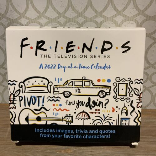 🍒 2022 Friends Day-at-a-Time Box Kalendarz Nowy - Zdjęcie 1 z 2