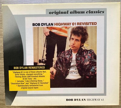 BOB Dylan CD Highway 61 Revisited REMASTERED Mike Bloomfield AL Kooper