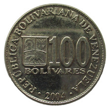 Venezuela 100 Bolivares 2004 Bolivar Libertador