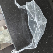 vintage plastic rain bonnet