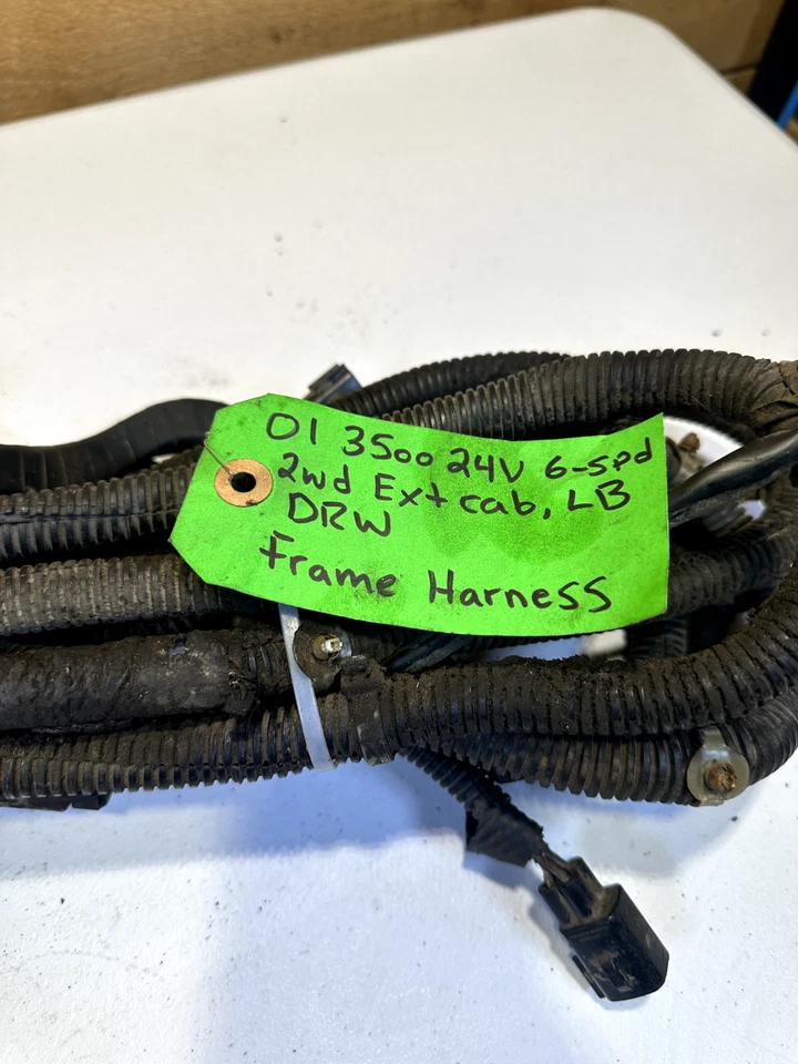 1999-2002 Dodge Ram 3500 удлиненная кабина длинный ящик двойной задний ремень рамы - Изображение 2 из 4