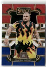 2024 Panini Select WWE Red White Blue Prizm #99 Bam Bam Bigelow Wrestling Card