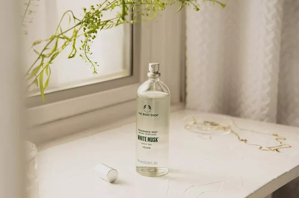 The Body Shop White Musk Fragrance Mist 100ml – Vegan, Floral