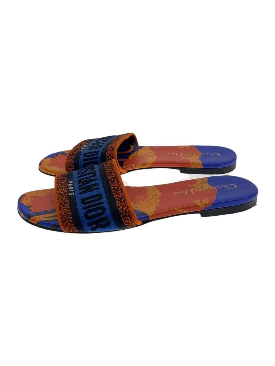Sandales Christian Dior 36 orange occasion