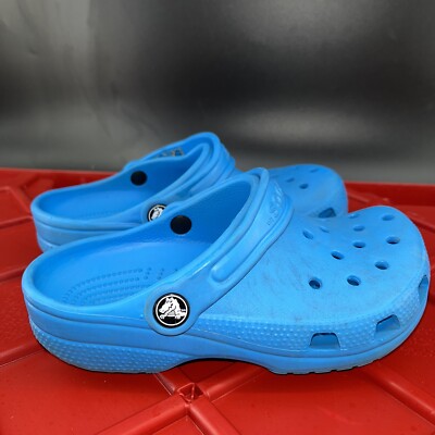 Crocs Classic Cayman Clogs Tropical Teal Size J1