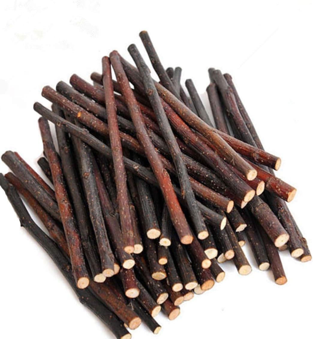 250g Apple Sticks Small Animals Molar Wood Treats Toys for Rabbits Chinchillas G