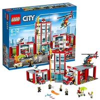 Lego City - Fire Station - 919 Pieces - 60110 - Ages 6-12 Lego City - Fire Station - 919 Pieces - 60110 - Ages 6-12