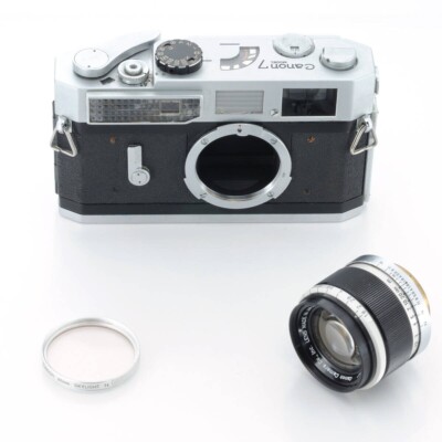 Near MINT+] Canon Model 7 Rangefinder Camera With cannon 50mm F