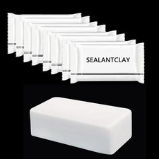 Pack of 8 White Seal Putty Waterproof Duct Repair Sealing Clay,