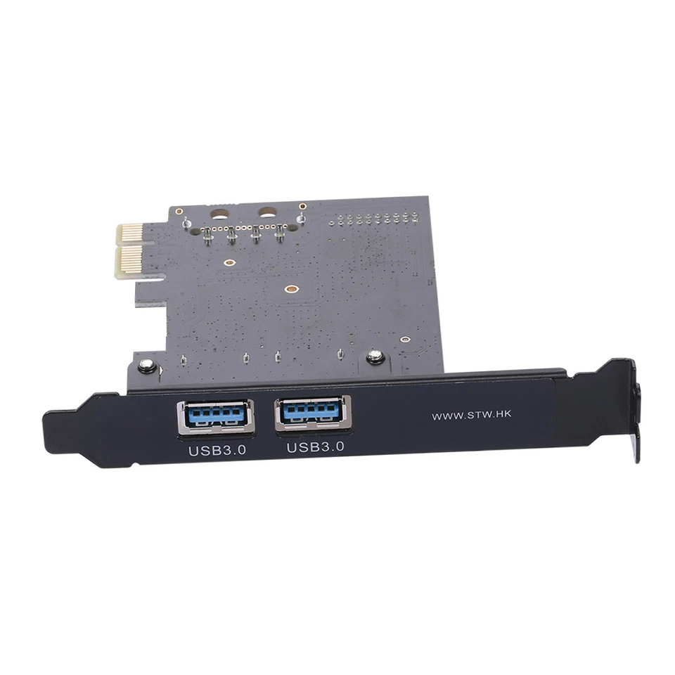 PCI-E USB 3.0 Hub w/5V 4 Pin 2Port Connector D4F0 - Image 3 of 4