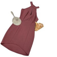 Windsor Bodycon Halter Dress Mini Sexy size S Mauve Sleeveless