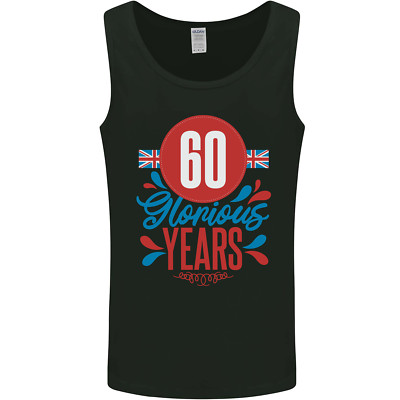 Glorious 60 Jahre 60th Geburtstag Union Jack Flagge Herren Tanktop