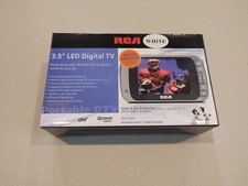 RCA DHT235A 3.5" LED TV Digital White 