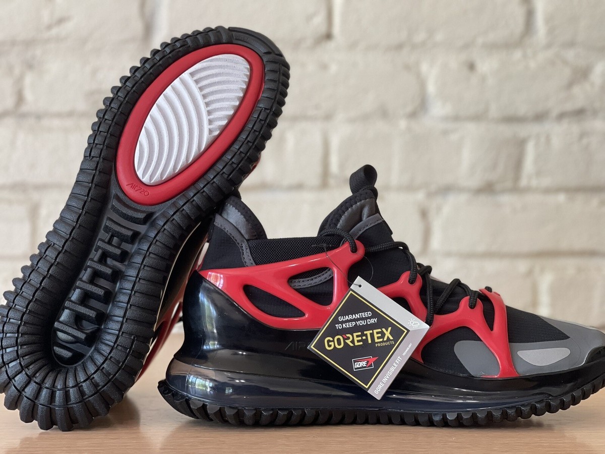Nike Air Max 720 Horizon GoreTex Black Red Grey BQ5808-001 Men