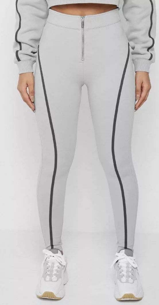 New Maniere De Voir CONTOUR LEGGINGS - ICED GREY size is 6